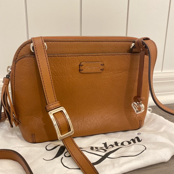 Brighton Vela Ferrera Nova Leather Crossbody Bag - Picture 2 of 6